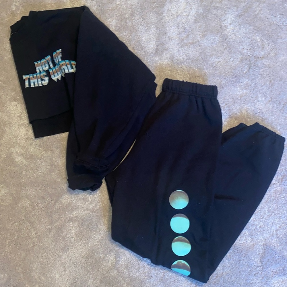 Boys Lie Not of This World Cropped Sweatshirt
